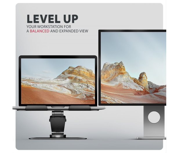 Axagon Podstawka STND-LRB z obrotem 360° do laptopów i tabletów - 1485482 - zdjęcie 6